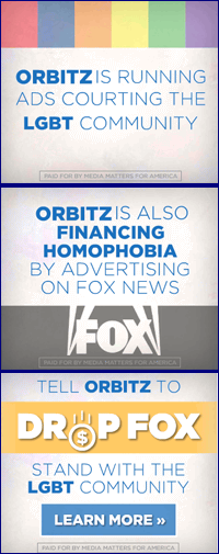 Drop Fox Ad targeting Orbitz