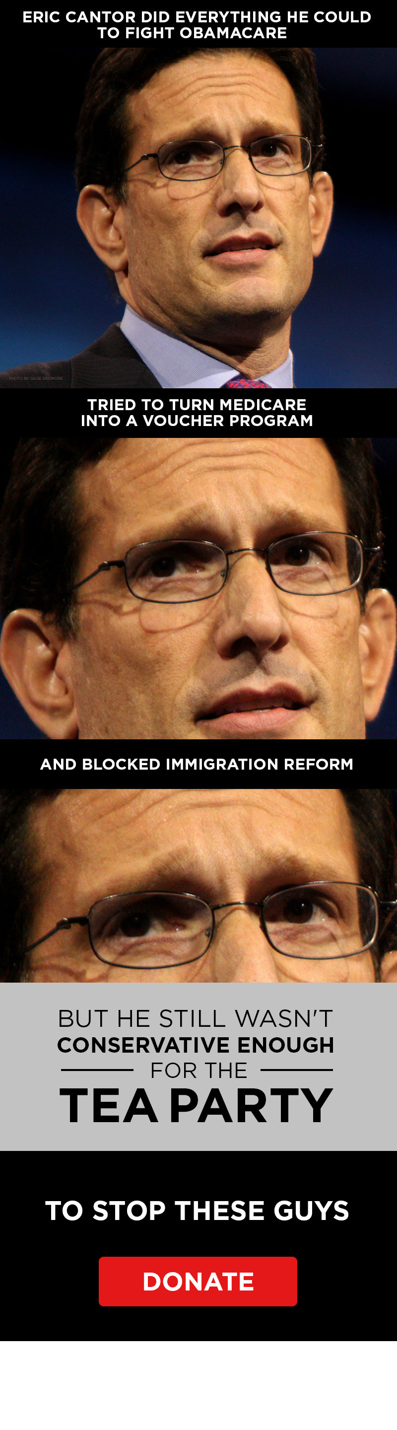 DNC fundraising email sent after Eric Cantor's primary defeat