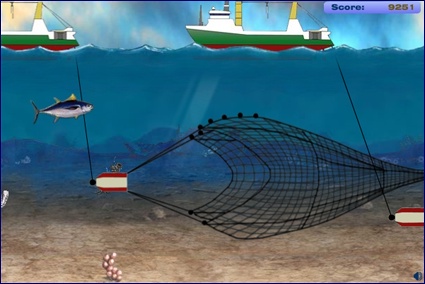 Screenshot of Fish Conservation Game
