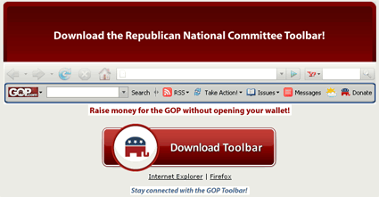 RNC toolbar