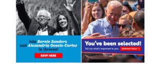 2020 campaign email list-building Facebook ads