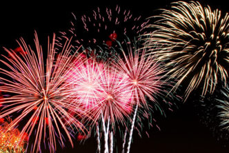 Fireworks and a celebration