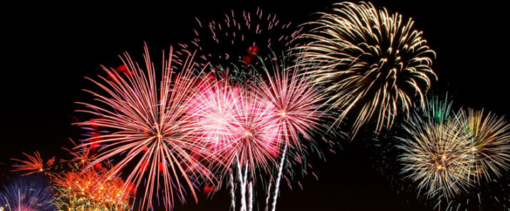 Fireworks and a celebration
