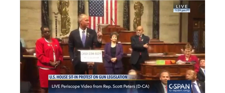 Live-streaming the House gun-control sit-in