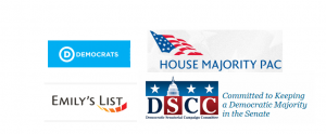 Democratic organization logos