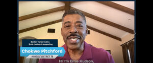 Ernie Hudson video for Chokwe Pitchford