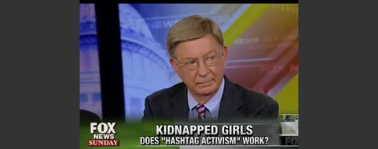 George Will Disparages Hashtag Activism