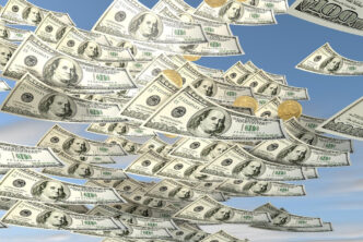 Raining money
