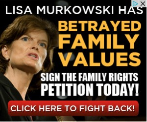 Anti-gay ad targeting Lisa Murkowski