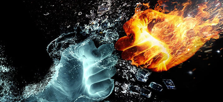 When elements collide
