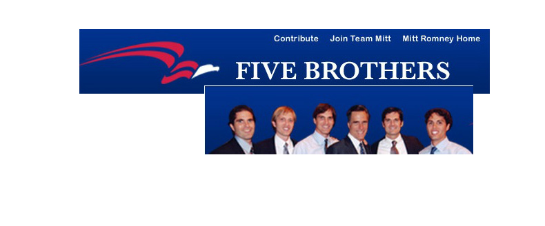 Romney Five Brothers Blog