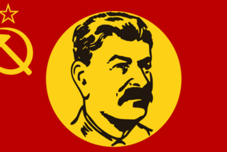 Soviet flag via Wikimedia
