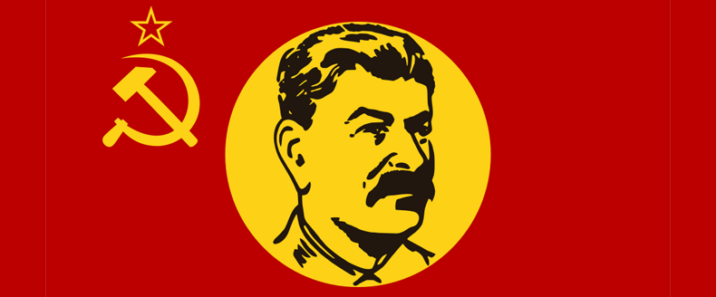 Soviet flag via Wikimedia