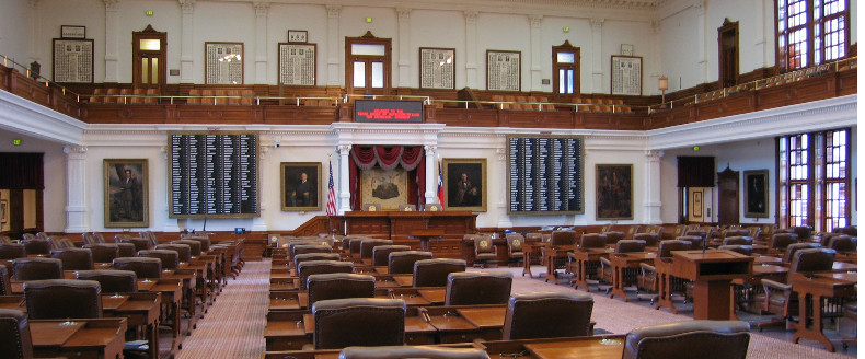 Chamber of the Texas House of Representatives