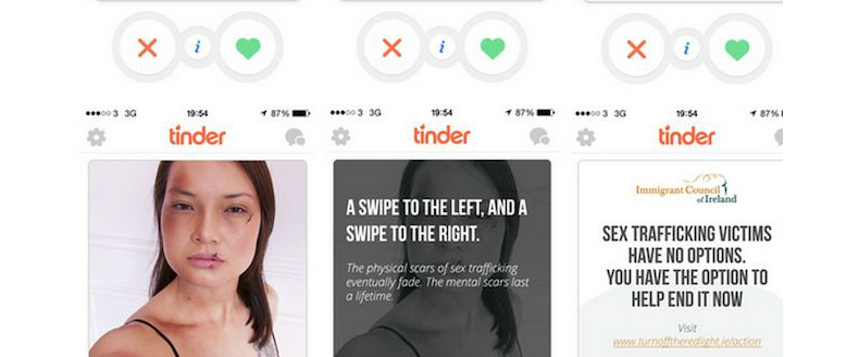 Tinder for advocacy