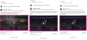 Trump Facebook Ads