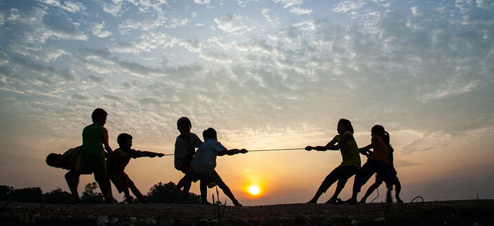 Political tug of war
