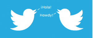 Twitter conversation in English and Spanish