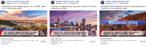 Andrew Yang Facebook Ads